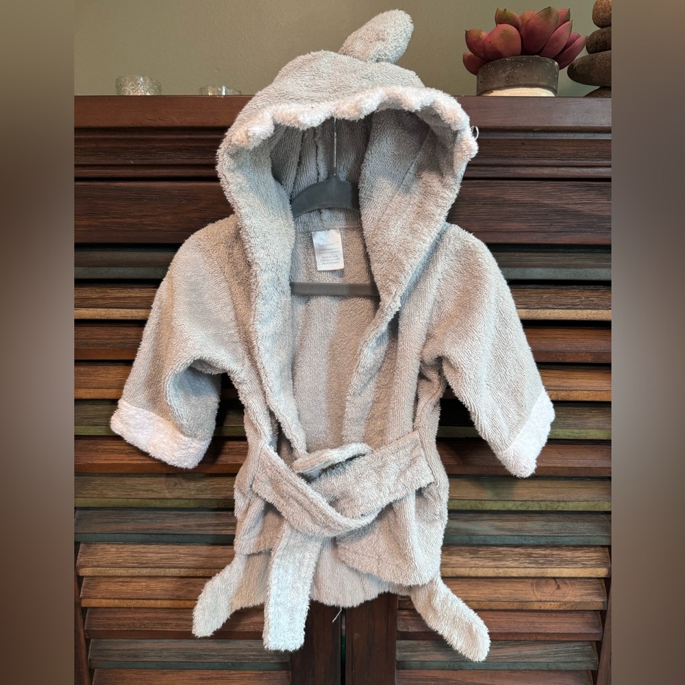 0-9 Months Baby Shark Bathrobe